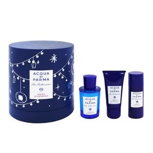 アクア デ パルマ 香水 アクア デ パルマ ブルーメディテラネオ ミルト ディ パナレア コフレ 75ml/40ml/50ml BLU MEDITERRANEO MIRTO DI PANAREA SET
