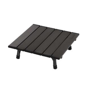 ホールアース ミニロールテーブル [カラー：ブラック] [サイズ：W35×D35×H11cm] #WE23DB49-090 MINI ROLL TABLE WHOLE EARTH