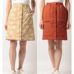 マーモット リバーシブルプリマロフトスカート (四角友里コラボ) カキ L #TOWSJE95YY-KAK Ws Reversible PRIMALOFT Skirt MARMOTの商品画像