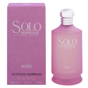 ルチアーノソプラーニ ソロ ローズ オーデトワレ スプレータイプ 100ml LUCIANO SOPRANI 香水 SOLO SOPRANI NATURAL SCENT ROSE