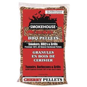 スモークハウスプロダクツ BBQ ペレット チェリー #9790-020-0000 約2.2kg SMOKEHOUSE PRODUCTS BBQ Pellets 5LB Bag - Cherry