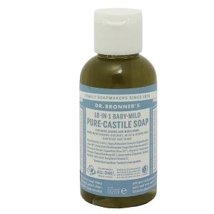 マジックソープ #ベビーマイルド 60ml MAGIC SOAPS 18 IN 1 HEMP UNSCENTED BABY MILD PURE CASTILE SOAP DR BRONNER 新品 未使用｜beautyfiveauc