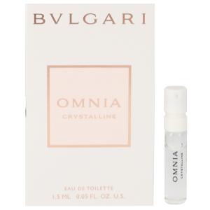 ブルガリ オムニア クリスタリン (チューブサンプル) EDT・SP 1.5ml 香水 フレグランス OMNIA CRYSTALLINE BVLGARI 新品 未使用｜beautyfiveauc