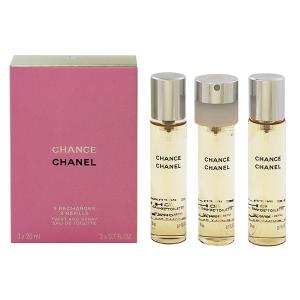 並行輸入品 シャネル チャンス EDT ツイスト (セット) (リフィル) 20ml×3 香水 フレグランス 3 REFILLS FOR TWIST AND CHANEL 新品 未使用