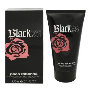 パコラバンヌ ブラック エクセス フォーハー ボディローション (旧パッケージ) 150ml BLACK XS SENSUAL BODY LOTION PACO RABANNE 未使用｜beautyfiveauc