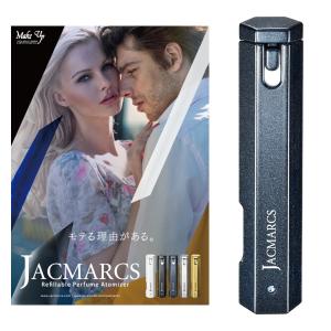 ジャックマルクス リフィラブル パフューム アトマイザー ヘキサゴナルシェイプ ネイビー 3.7ml JACMARCS 新品 未使用｜beautyfiveauc