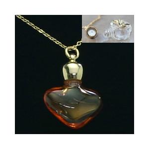 ヒロセ アトマイザー 1cc アロマペンダント穴あきタイプ 12180 穴あきハートキャンディーカラ...