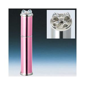 ヤマダアトマイザー メタルアトマイザー メタルポンプ 35125 15mm径 ピンク ラインストーン...