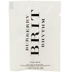 バーバリー ブリット リズム フォーハー (チューブサンプル) EDT・SP 2ml 香水 フレグランス BRIT RHYTHM FOR HER BURBERRY 新品 未使用｜beautyfiveauc