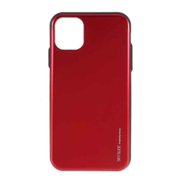 iPhone 11 ケース iPhone 11 背面型 スマホケース レッド #1139195 iP...