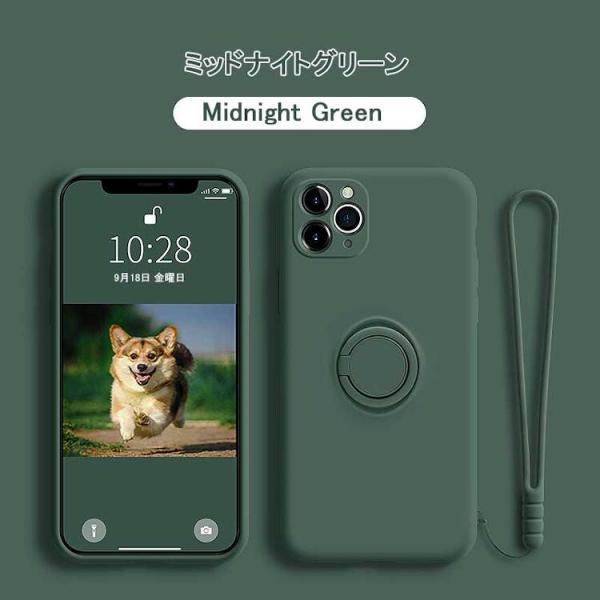 iPhone 13 ケース iPhone 13 スマホケース ミッドナイトグリーン #1148106...