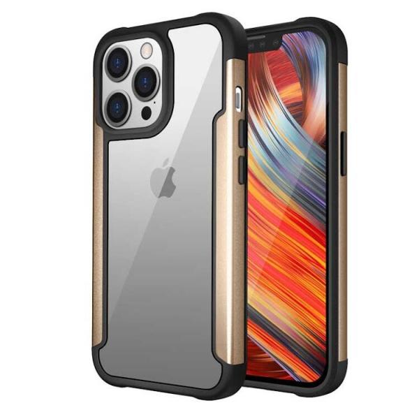 iPhone 13 ProMax ケース iPhone 13 ProMax スマホケース ゴールド ...