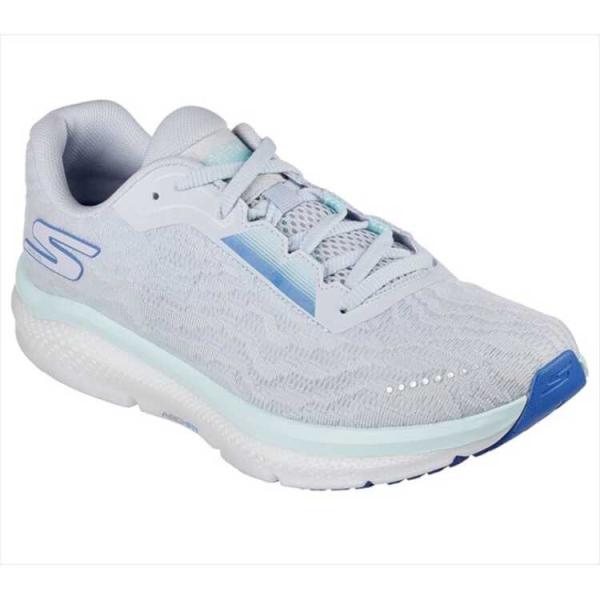 【在庫限り】 スケッチャーズ GO RUN RIDE 10 レディース 23.5cm ライトグレー ...