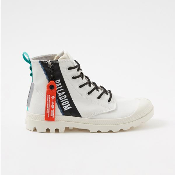 パラディウム パンパ ハイ アウトジップ オーバーラボ 27.0cm スターホワイト #78725-...