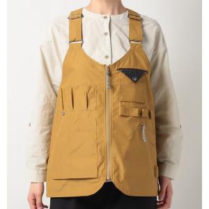 マーモット ウィメンズキャンプベスト(四角友里コラボ) L キガラチャ #TOWTJK13YY-KGC Ws Camp Vest MARMOT 新品 未使用｜beautyfiveauc