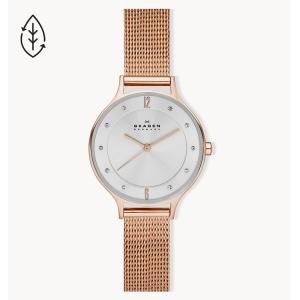 スカーゲン Anita Lille ローズトーンスチールメッシュウォッチ #SKW2151 SKAGEN 新品 未使用｜beautyfiveauc