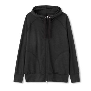 ダンスキン オールデイ アクティブフーディー L ブラック #DA50107-K ALL DAY ACTIVE HOODIE DANSKIN 新品 未使用｜beautyfiveauc