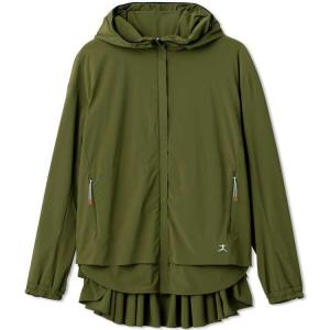 ダンスキンアレグロジャケット(レディース) L ディープオリーブ #DC321304-DE DANSKIN ALLEGRO JACKET 新品 未使用｜beautyfiveauc