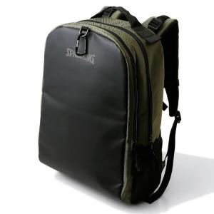スポルディング ヴァースボックス バックパック カーキ×ブラック W32×H51×D20cm(35L) #50-012KH 送料無料 SPALDING SPALDING（スポルディング） ヴァースボックス バックパック カーキ