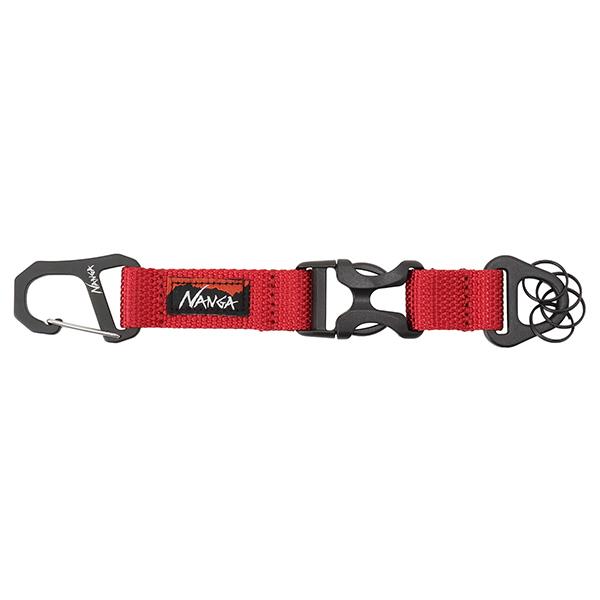 ナンガ カラビナ キーホルダー レッド #N0002991-RED CARABINER KEY HO...
