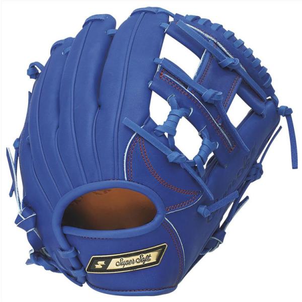 エスエスケイ (左投げ用)少年軟式野球 スーパーソフト オールラウンド用 ブルー R(左投げ用) #...