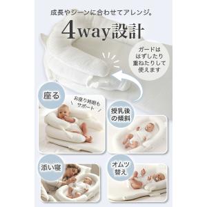 enne ベッドインベッド 蚊帳セット 赤ちゃ...の詳細画像2
