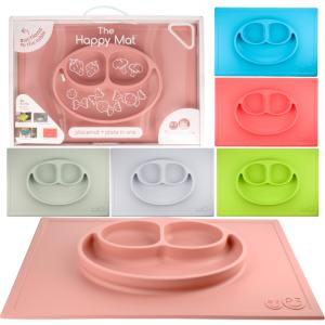 イージーピージー ハッピーマット Happy mat  ezpz ベビー食器 ベビー 子供 お食事マット ひっくり返らない ミニマット シリコンマット 離乳食 出産祝い