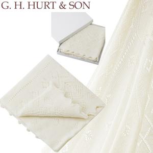 【並行輸入品】ジーエイチハートアンドサン/G.H.HURT&amp;SON おくるみ スーパー ウルトラ メリノウール ベビー ショール
