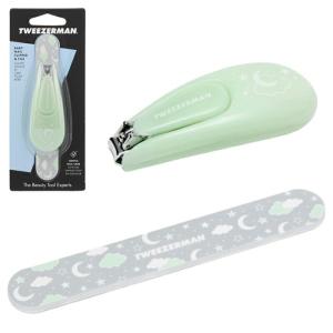 ツィーザーマン 赤ちゃん 爪切り やすり付きベビー爪切り Tweezerman Baby Nail Clipper With File 爪切り ニッパー ベビーケア 赤ちゃん｜beautyholic