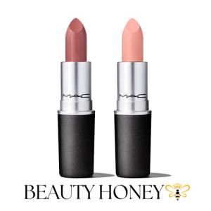 【並行輸入品】マック クリームシーン リップスティック 204 クリームドゥ ヌード / 205 クリーム イン ユア コーヒー 3g [M・A