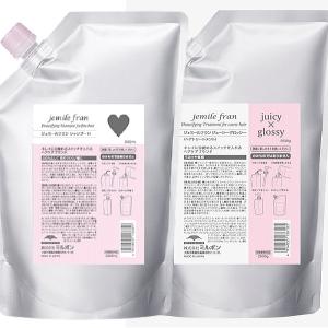 ミルボン ジェミールフラン シャンプー ハート 2500ml 詰替え用 &amp;amp; トリートメント ジューシーグロッシー 2500g 詰替え用 セット