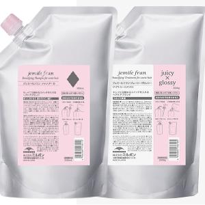 ミルボン ジェミールフラン シャンプー ダイヤ 2500ml 詰替え用 &amp;amp; トリートメント ジューシーグロッシー 2500g 詰替え用 セット