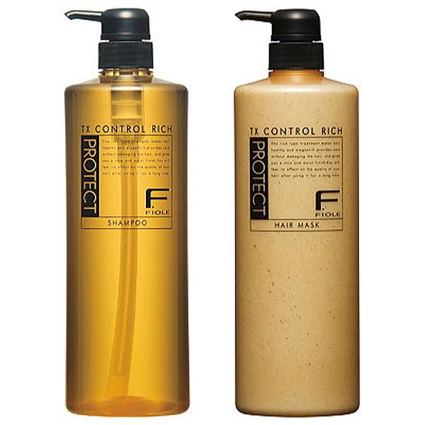 フィヨーレ Fプロテクト ヘアシャンプー リッチタイプ 1000ml &amp; ヘアマスク リッチタイプ ...