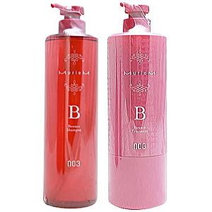 ナンバースリー ミュリアム シャンプー B 660ml & トリートメント B 620g セット　【ポンプなし】｜beautypromagica