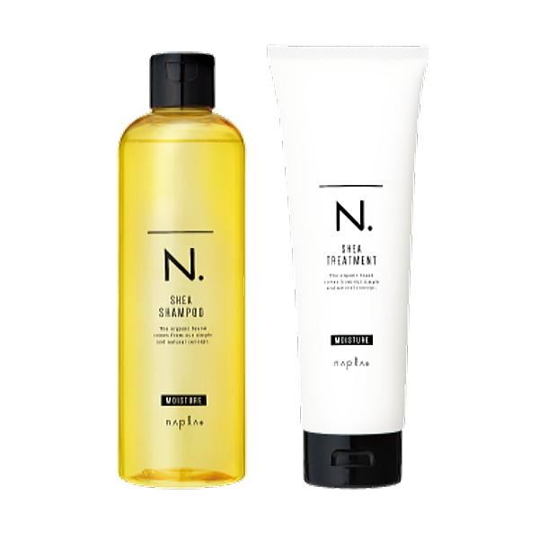 ナプラ N. エヌドット SHEA シャンプー モイスチャー 300ml &amp; トリートメント モイス...