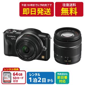 パナソニック ミラーレス一眼カメラ LUMIX GF3 ダブルズームキット