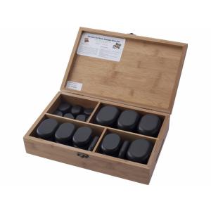 玄武岩ホットストーン 十六個セット : お得マーケット - 通販 - Yahoo