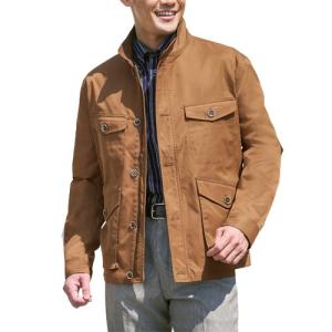 送料無料 秋冬 大人の上質裏メッシュデザインブルゾン 全2色 アウター メンズ 紳士服 シニア 7ポケット カジュアルジャケット ブラウン P119 P119 ビューティーショップ 通販 Yahoo ショッピング