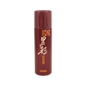 送料無料 アモロス 黒彩 ヘアファンデーション 栗黒 ケース付 13g