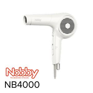 ドライヤー Nobby NB4000 マイナスイオンドライヤー ホワイト 1500W 大風速 ハイパ...