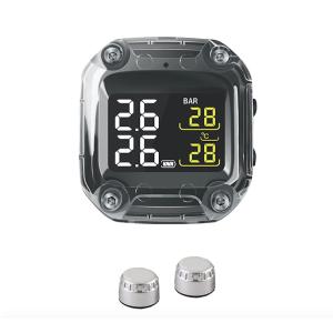 バイク用タイヤ空気圧監視システム　TPMSタイヤアラーム　バイクタイヤモニターM3-C