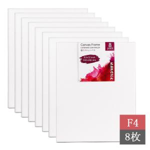 張りキャンバス 綿化繊混紡 絵画 油絵 F4 画布 キャンバス