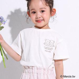 ミッフィー ボリス プリント 半袖 Tシャツ 子供服 BeBe ベベ BUZZFUZZ バズファズ 女の子 80 90 100 110 120 130