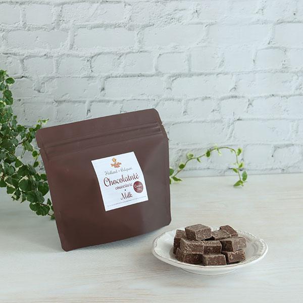 ショコランテ クーベルチュール ミルク150g（カカオ39%）