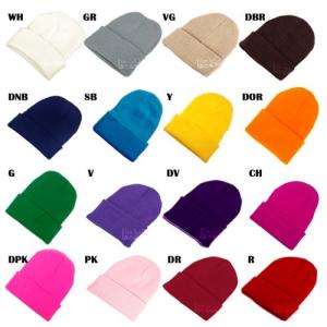 ニット帽 ニットキャップ ニット帽子 ワッチ ビーニー 蛍光色 メンズ