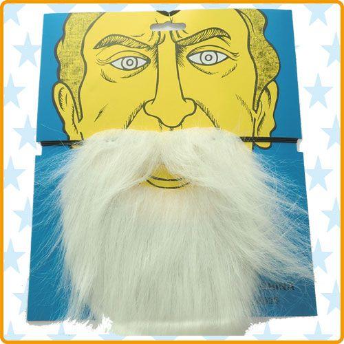 付け髭 つけひげ つけ髭 もじゃもじゃ 黒 白 マスク コスチューム 仮面 お面 パーティーグッズ ...