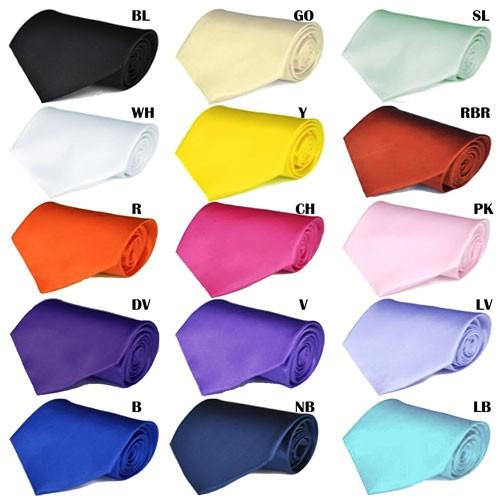 幅広 幅10ｃｍ ネクタイ  無地  サテン 生地 メンズ レディース 通勤 ファッション パーティ...