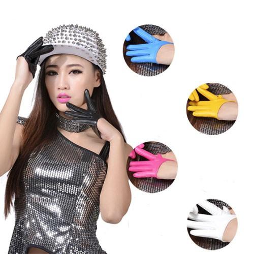 指先 グローブ 手袋   手の平なし 脱着 簡単 ダンス パーティー イベント ハロウィン コスプレ...