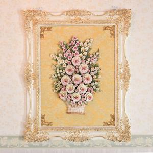 カポディモンテの磁器額 ロココ調 ヨーロピアン エレガント ゴージャス インテリア カポディ 姫系 ロココ調 インテリア アンティーク家具 イタリア家具