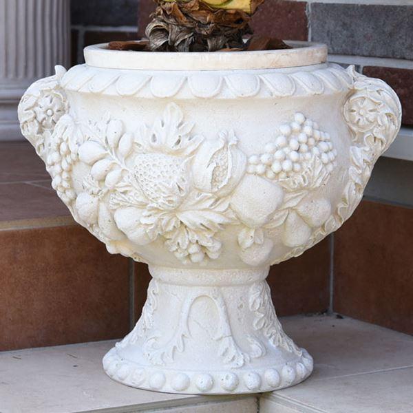 フルッタプランター ガーデニングレジン ヨーロピアン エレガント 姫系 オブジェ 姫系 ロココ調 イ...